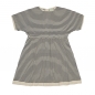 Preview: FUB Kleid Streifen - ecru navy